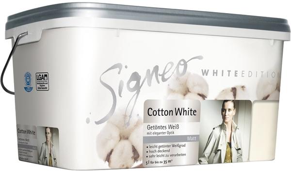 SIGNEO White Edition 5 l matt Cotton-White