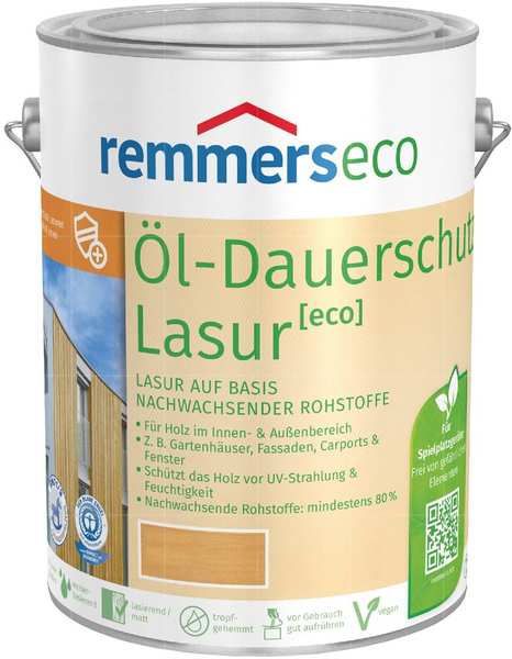Remmers Öl-Dauerschutz-Lasur eco 2,5 L Sonderfarbe