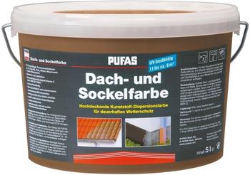 PUFAS Dach- und Sockelfarbe sandstein 954 5 Liter