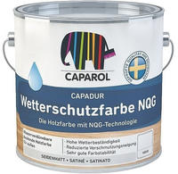 Caparol Capadur Wetterschutzfarbe NQG Gr&ouml;&szlig;e 2,5 LTR, Farbe wei&szlig;