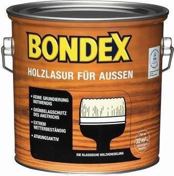 Bondex Holzlasur für aussen 2,5 l Kalkweiss