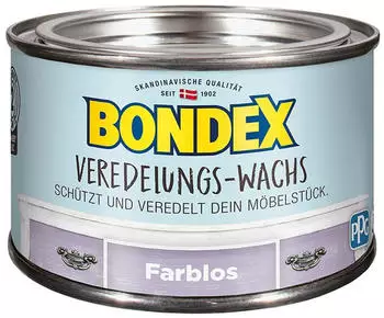 Bondex Veredelungs-Wachs Transparent 0,25 L