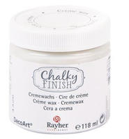 Rayher Chalky Finish Cremewachs farblos 118 ml