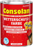 Wetterschutzfarbe Anthrazit, 750ml - Consolan