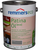 Patina-&ouml;l [eco] Silbergrau, 2,5 Liter, Nachhaltiges Holz&ouml;l Grau, Innen Und Au&szlig;en,