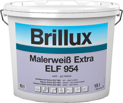 Brillux Malerweiß Extra ELF 954 15 Liter