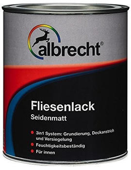 Lackfabrik Albrecht weiß, seidenmatt 750ml (A175376)