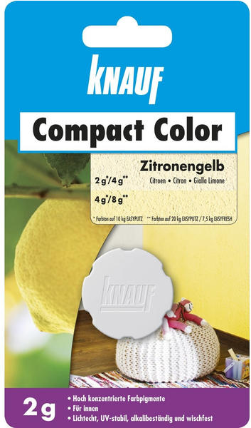 Knauf Compact Color zitronengelb 2g (00089142)