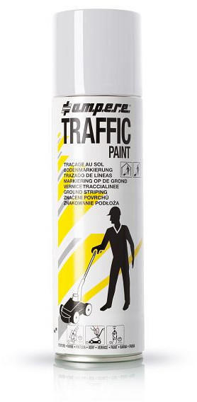 a.m.p.e.r.e. Industrie SASU Bodenmarkierspray Traffic 500 ml weiß