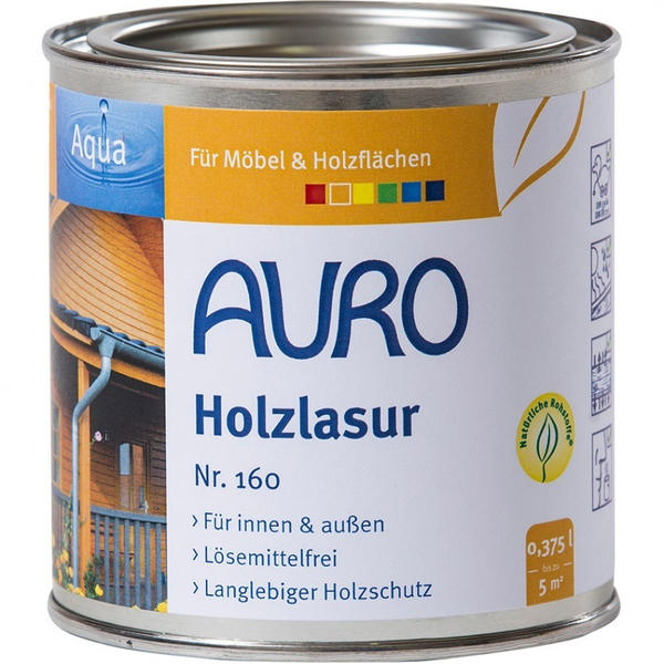Auro Farben Auro Aqua 0,375 Liter dunkelrot (Nr. 160)