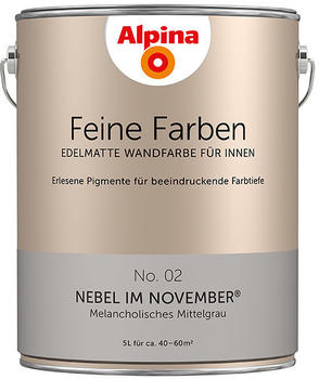 Alpina Farben Feine Farben 5 l Nebel im November