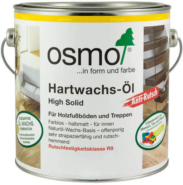 Osmo Hartwachs-Öl Anti-Rutsch 0,75 l farblos seidenmatt