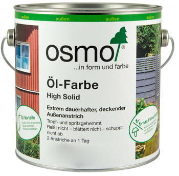 Osmo Öl-Farbe High Solid 2,5 l Weiss