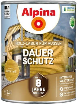 Alpina Farben Dauer-Schutz 2,5 l Eiche hell