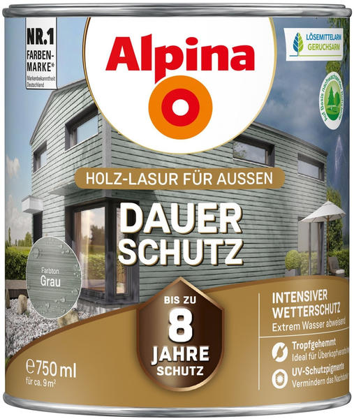 Alpina Farben Dauer-Schutz 0,75 Grau