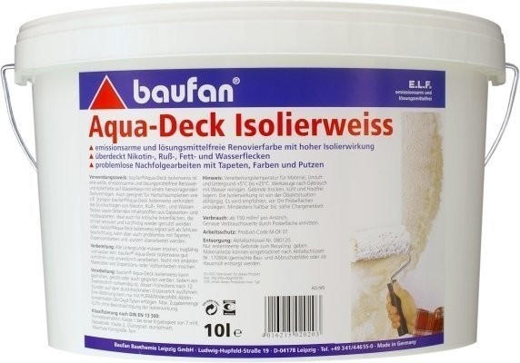 Baufan Aqua-Deck TOP-Isolierweiss E.L.F. 10 l