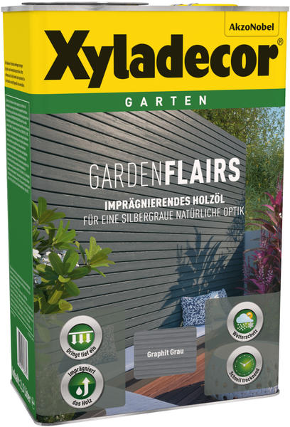 Xyladecor Garden Flairs 2,5 l graphit grau