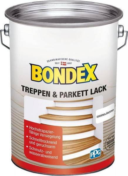 Bondex Treppen und Parkett Lack seidenglänzend 5 l