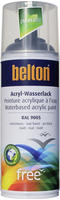 Free Lackspray Aquacolours 400 Ml Tiefschwarz Matt Spr&uuml;hlacke - Belton