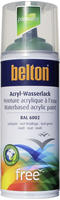 Free Lackspray Aquacolours 400 Ml Laubgr&uuml;n Matt Wasserlack - Belton