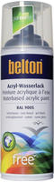 Free Lackspray Aquacolours 400 Ml Tiefschwarz Seidenglanz Spr&uuml;hlacke - Belton