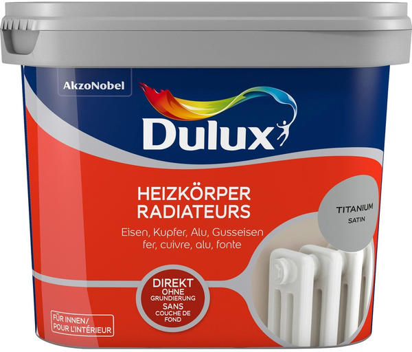 Dulux Fresh Up Heizkörperlack 0,75 l Titanium satin