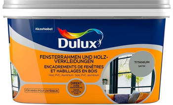 Dulux Fresh Up Fensterrahmen und Holzverkleidungen 2 l Titanium satin