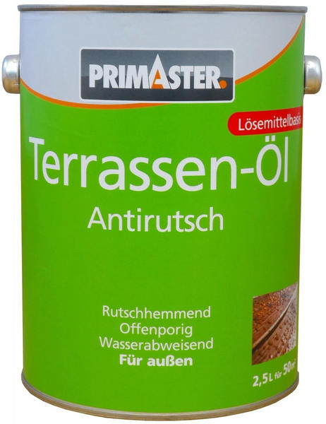 PRIMASTER Terrassen-Öl Anti Rutsch 2,5 l farblos