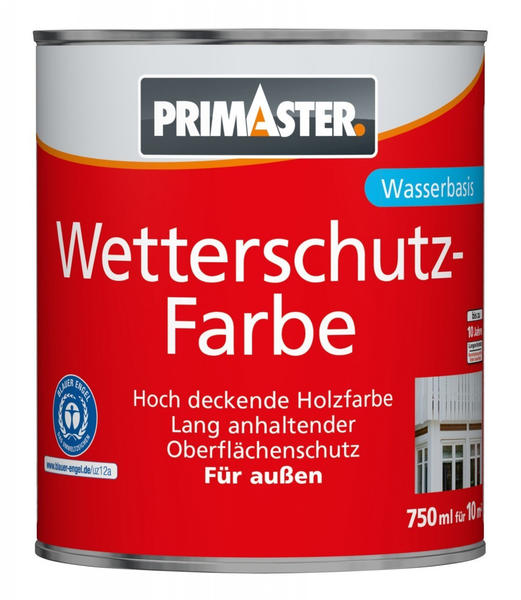 PRIMASTER Wetterschutzfarbe SF751 750 ml schwarz