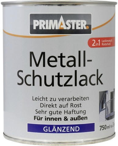 PRIMASTER Metall-Schutzlack 750 ml moosgrün glänzend