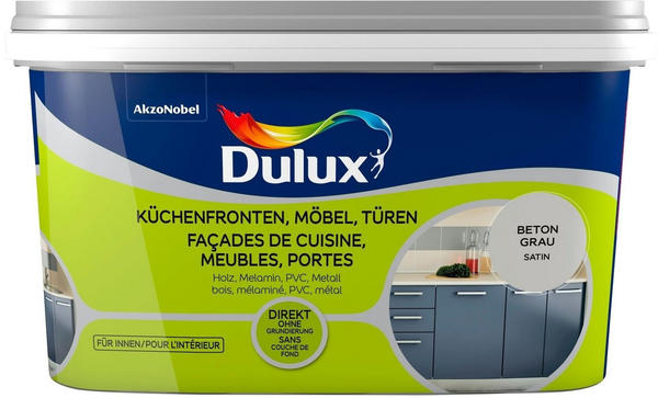 Dulux Fresh Up Küchenfronten, Möbel, Türen 2 l Beton grau satin