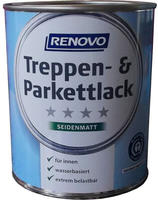 Treppen- Parkettlack innen 750 ml farblos seidenmatt Renovo