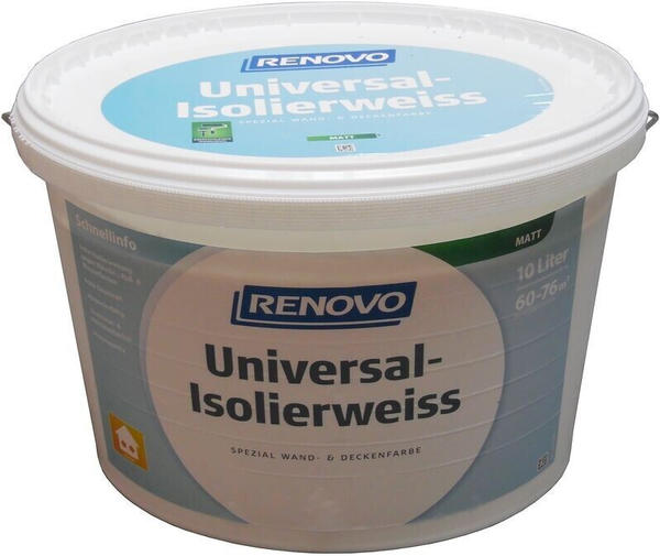 Renovo Universal - Isolierweiss Matt 10 l