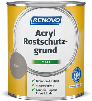 Renovo Acryl Rostschutzgrund, RAL 7106 grau 0,75 l