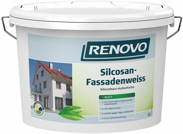 Renovo Silcosan Fassadenweis, Matt 5 l