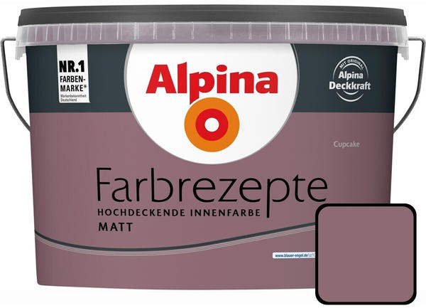 Alpina Farben Farbrezepte 2,5 l Charmantes Mauve