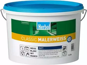 Herbol Classic Malerweiss 12,5 l