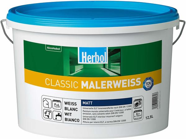 Herbol Classic Malerweiss 12,5 l