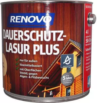 Renovo Dauerschutzlasur PLUS palisander 4 l