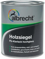 Holzsiegel Pu 750 Ml Farblos Gl&auml;nzend Holzversiegelung Holzschutz - Albrecht