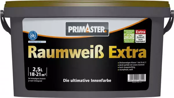 PRIMASTER Raumweiß Extra 2,5l