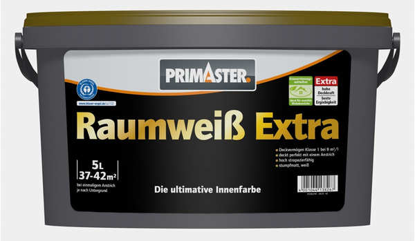 PRIMASTER Raumweiß Extra 5l