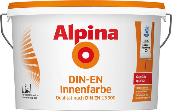 Alpina DIN-EN Innenfarbe 5 l