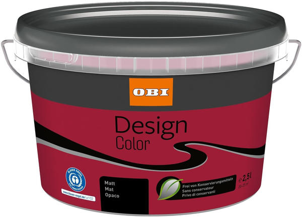 OBI Design Color 2,5 l Berry matt