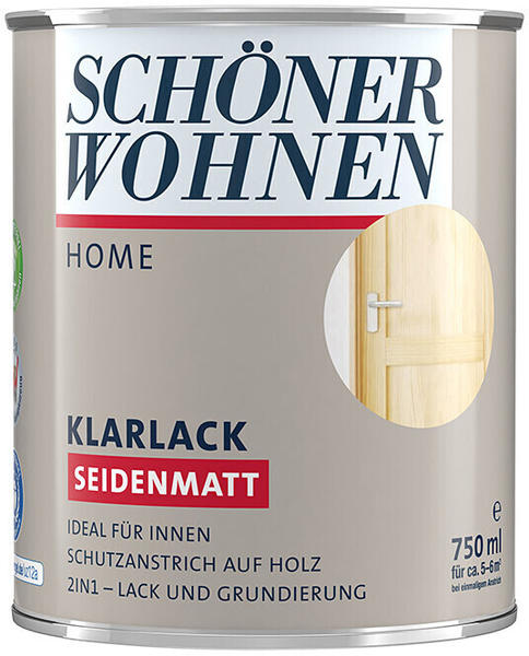 Schöner Wohnen DurAcryl Klarlack seidenmatt 750 ml