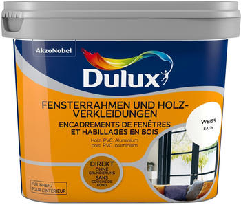 Dulux Fresh Up Fensterrahmen und Holzverkleidungen 0,75 l Titanium satin