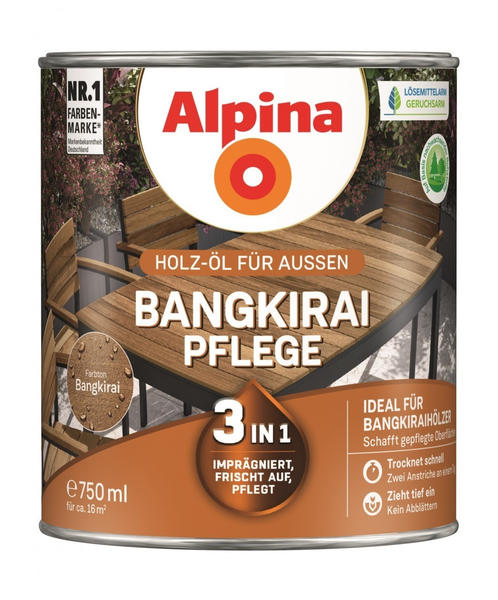 Alpina Farben Bangkirai-Pflege 750 ml