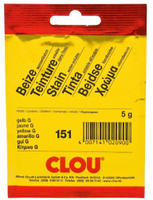 Clou Pulverbeize 5 G Gelb Beizen