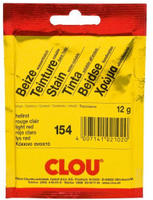 Clou - Pulverbeize 12 G Hellrot Beizen