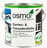 Osmo Garten und Fassadenfarbe 2,5 Liter Tiefschwarz